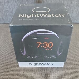 NightWatch Magnifying Clock Dock For  Apple Watches